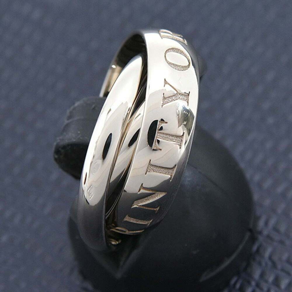 Cartier Authentic Silver Trinity Ring - image 8